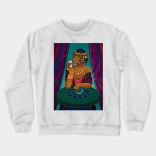 Tigress fortune teller Crewneck Sweatshirt